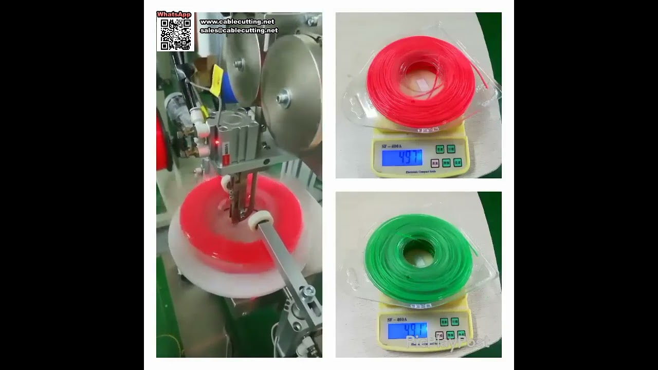Máy đóng gói vỉ dạng cuộn pound dọc hiệu suất cao cho dây cắt cỏ