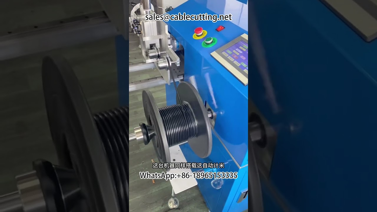 Máy Quấn Dây Tự Động Đếm Mét Chính Xác | Máy Quấn Dây Cáp Điện | Thiết Bị Gia Công Dây