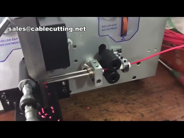 Máy cắt, tuốt, uốn, xoắn dây cáp đa năng bán chạy - Tự động hóa dây chuyền sản xuất