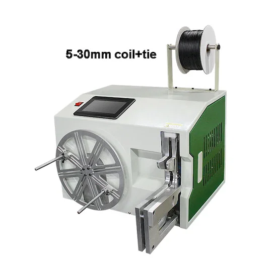 Máy Cuốn Lại và Bó Dây Tự Động Tiện Lợi WPM-212A - Máy Cuộn Bó Cáp